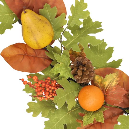 6ft. Fall Fruit & Leaves Mix Garland by Ashland®